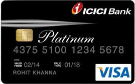 ICICI instant platinum card