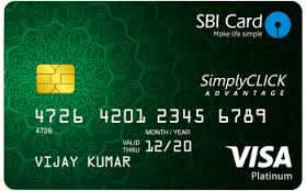  SBI Simply Click Credit Card