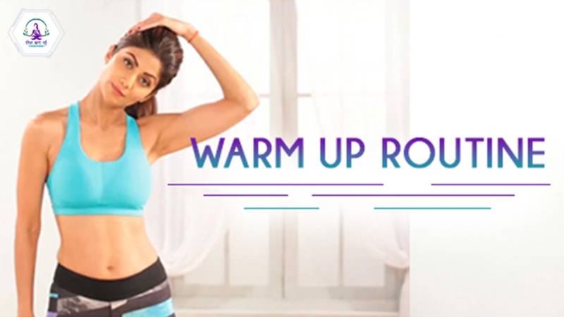 Shilpa Shetty Kundra New Viral Warm Up Routine Video