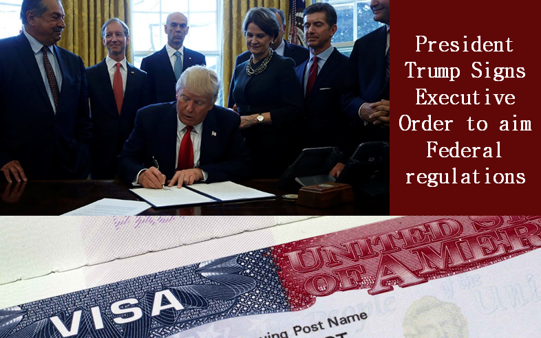 President Trump Signs Executive Order to aim Federal regulations