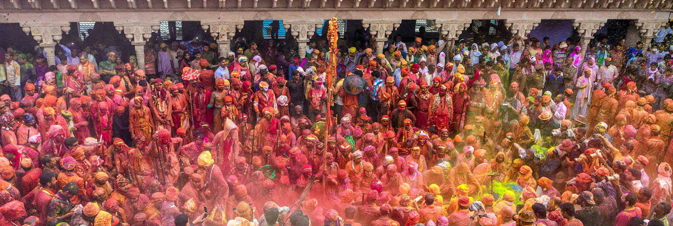 Holi in Mathura and Vrindavan 