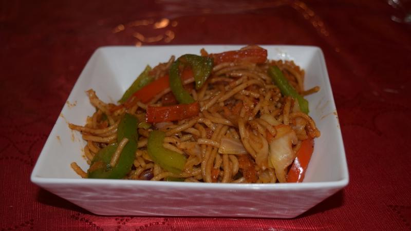 Stir Fry Veg Hakka Noodles