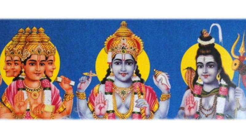 Trimurti – Brahma, Vishnu and Shiva