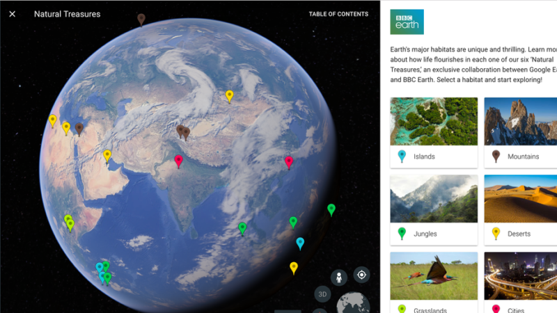 Google Earth Introduced Brand New version of Google Earth