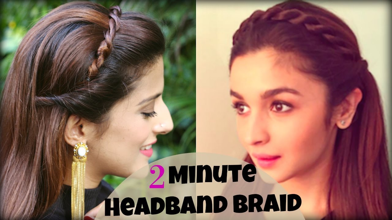 Headband Braid For School, College, Work
