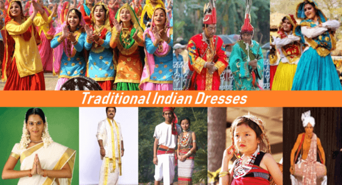 Indian Traditional Dress State Wise