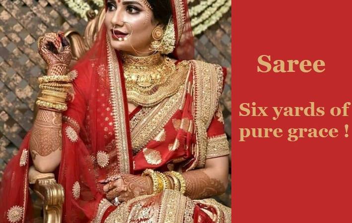 10 Reasons Why You Should Opt For A Designer Sari Than A Bridal Lehenga