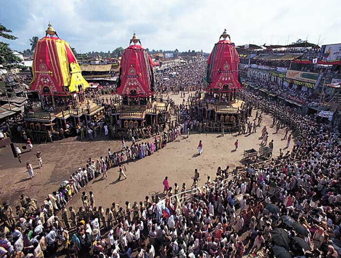 Lord Jagannatha Ratha Yatra In Puri