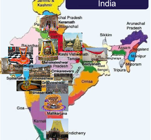 12 Jyotirlingas in India