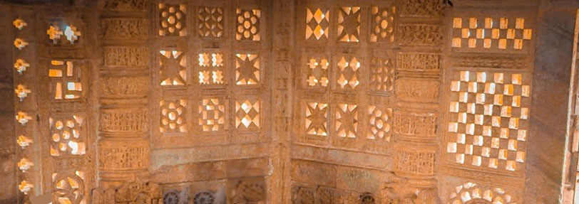 Interior of Vijaya Stambha