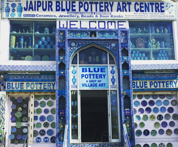 Blue Pottery Of Jaipur Facts And History RitiRiwaz