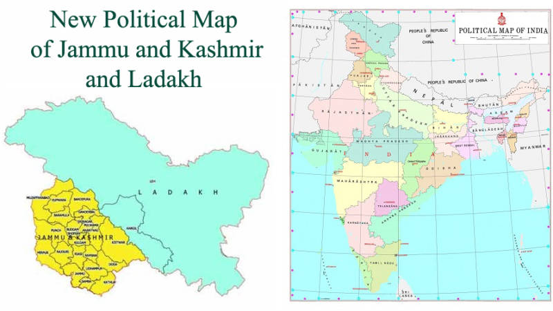 New Political Map Of India