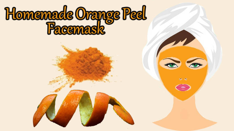 Orange Peel  Face-mask For Skin