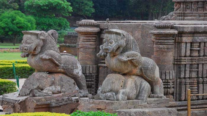 Entrance of Konark Temple