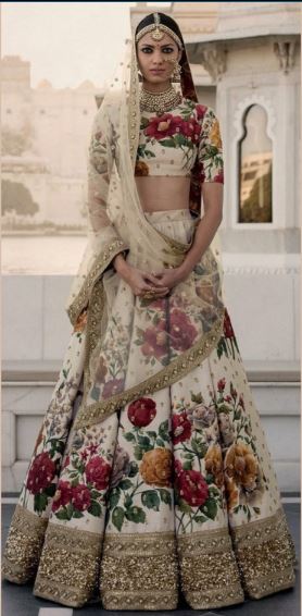 Floral Lehenga