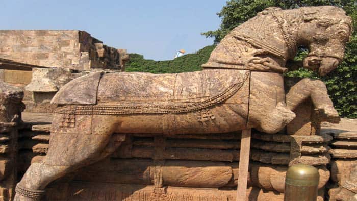Horse in Sun Temple, Konark