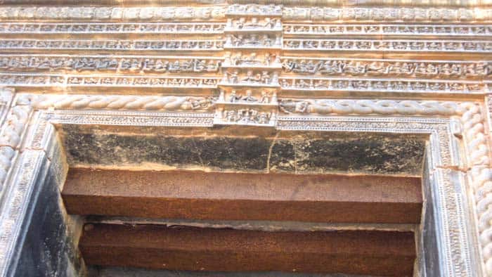 Iron Beams in Sun Temple