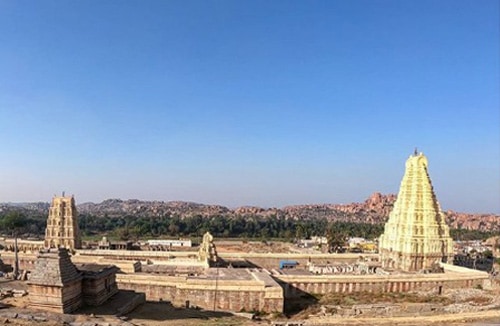 Virupaksha Temple far view