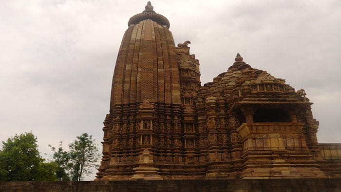 Khajuraho Temples view