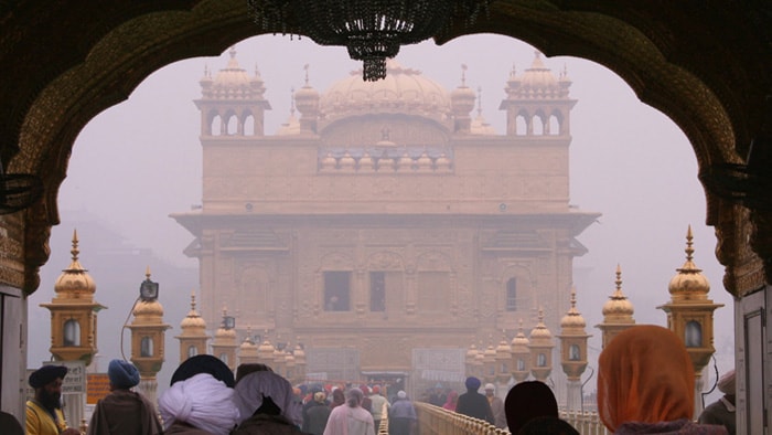 Golden Temple in early morning