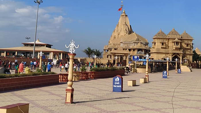 Somnath temple compound