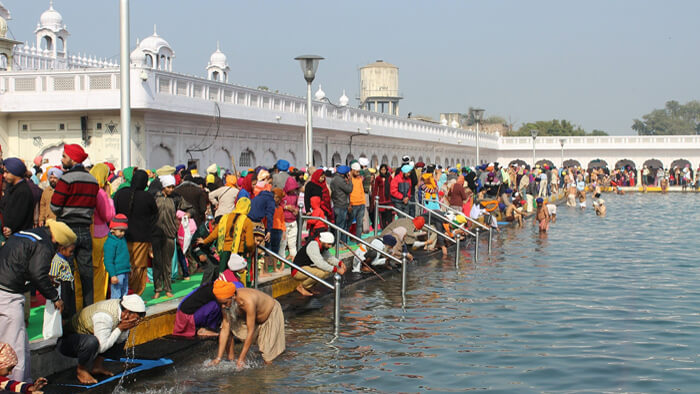 Inside Gurudwara complex