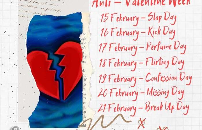 Anti Valentine’s Week