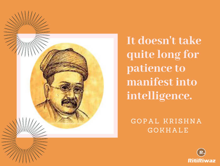 Gopal Krishna Gokhale quote 