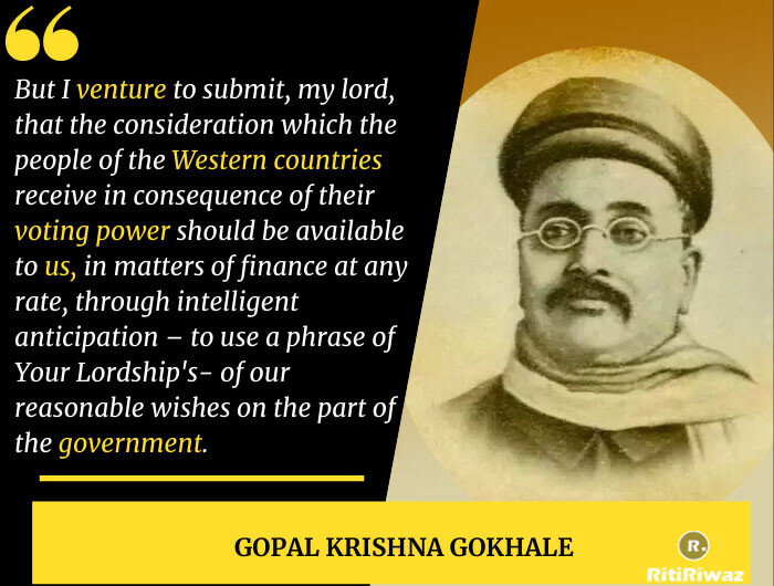 Gopal Krishna Gokhale quote
