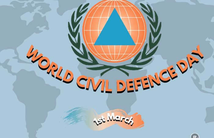 World Civil Defence Day – 1st March