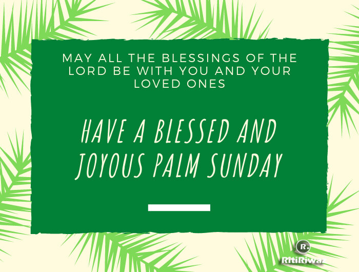 Palm Sunday wishes 