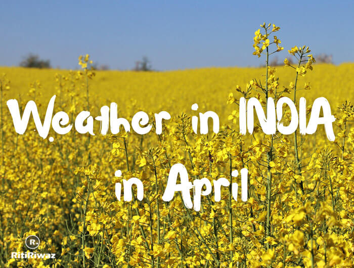 Weather in India in April