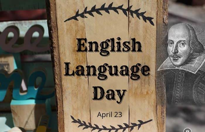 World English Language Day – 23 April