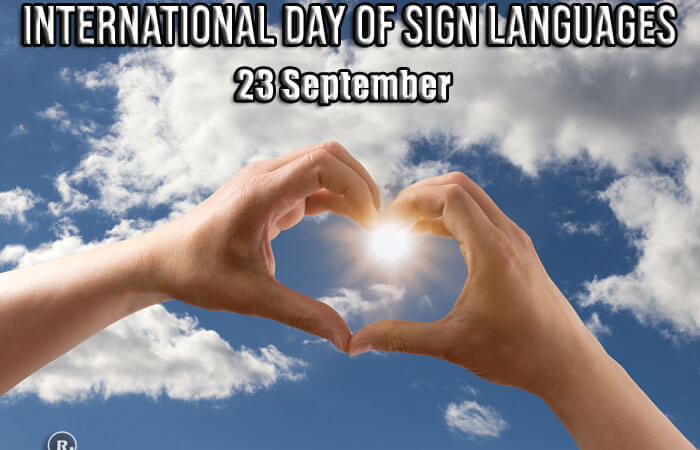 International Day Of Sign Languages | RitiRiwaz