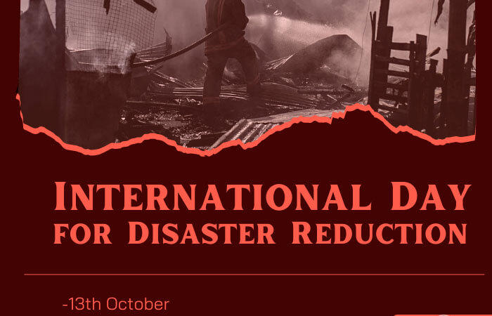 International Day for Disaster Reduction