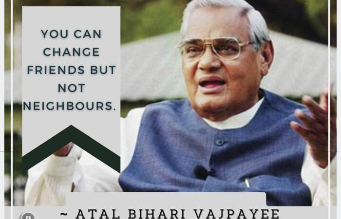 Atal Bihari Vajpayee Popular Quotes