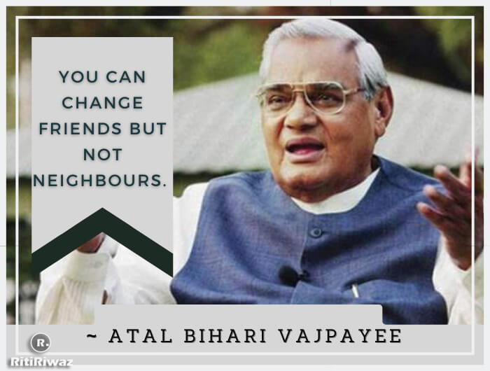 Atal Bihari Vajpayee Popular Quotes