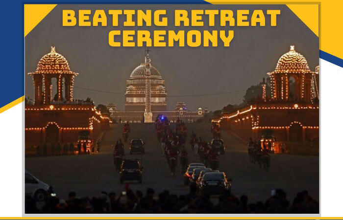 Beating Retreat Ceremony Ends Republic Day Celebrations