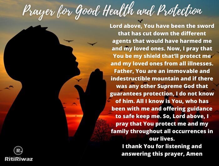 Prayer for Good Health and Protection