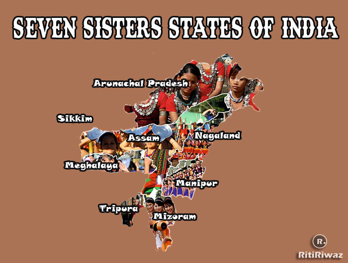 Seven Sisters States of India