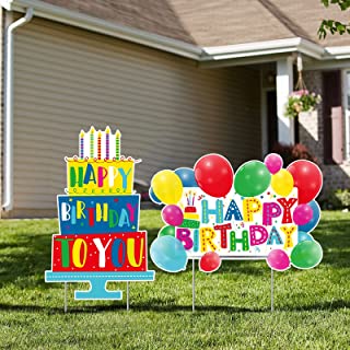 Lawn Birthday decoration