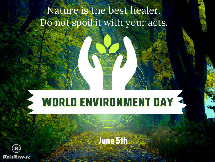 Slogan for World Environment Day 1