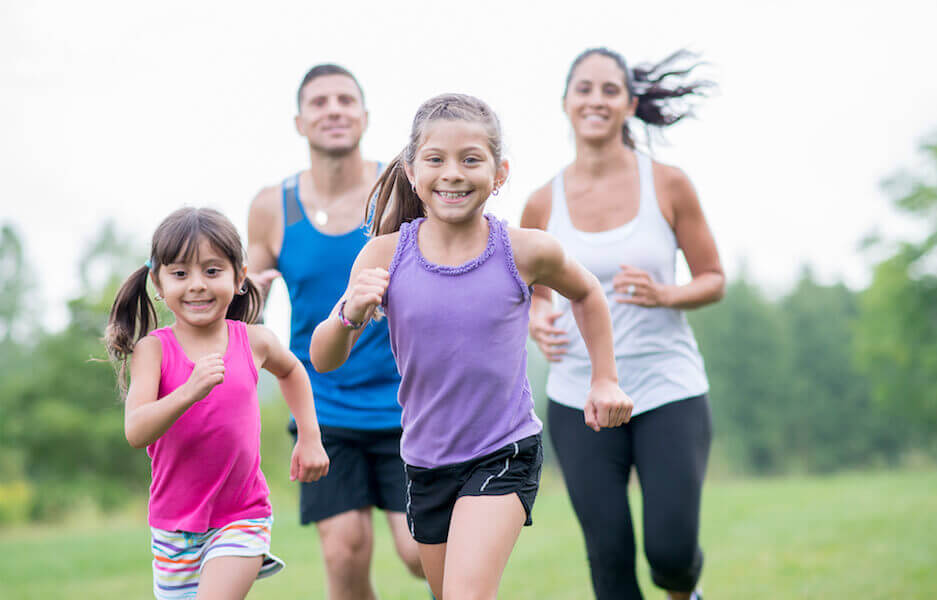 Exercise as a family
