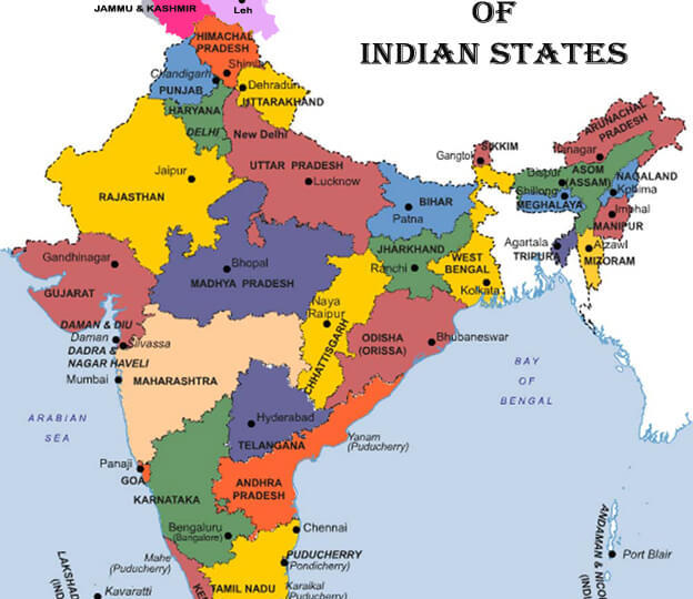 Formation Dates of Indian States