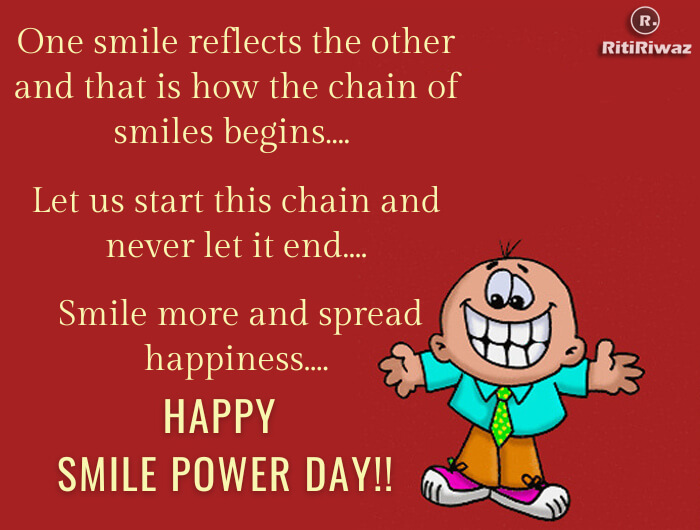 Wishes for smile power day