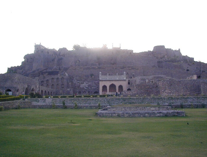 Golconda Fort closer view