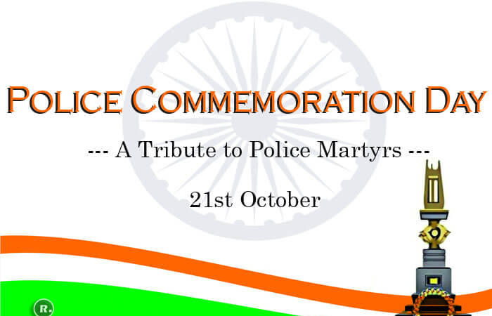Police Commemoration Day – 21 October