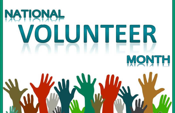 National Volunteer Month