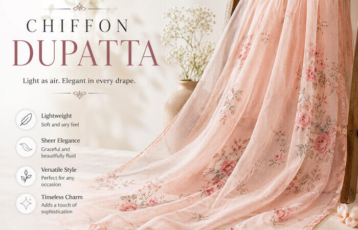 Chiffon Dupatta for Women: A Guide to Style, Comfort, and Everyday Elegance